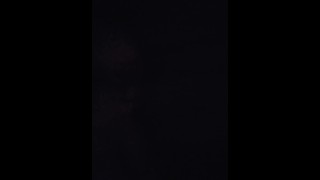 Slutty Goth Girl Gives Blowjob to Passed Out Nerd