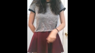 Somebody know who is she? asian big tits flashing