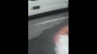 Truck drivers and blonde hooker