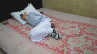 Indonesian hijabi girl wrap gagged