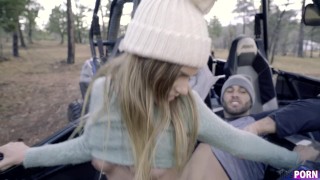 Sydney Cole Outdoor Fuck Turns To Hot Orgy Rally Race #2