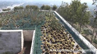 You give Simone Delilah a hairy creampie after a POV date