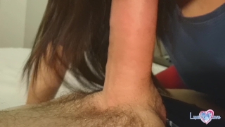 Cum Twice Inside My Mouth & I Swallow it – Double Oral Creampie