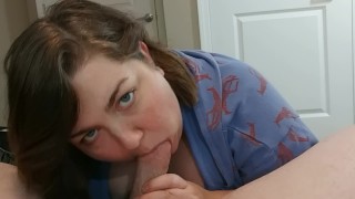 Peach has a man explode in his mouth. Shes make it extra messy