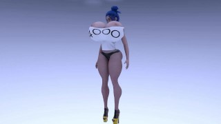 Breast Expansion Animation Montage 01