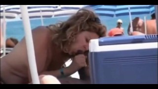 Beach Blow For Her Long BBC