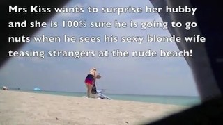 Nude Beach Teasing Wives!