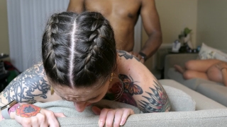 Bubble Butt PAWG Elle Pounded From Behind Cum In Mouth Pregnant Lexxi Lust