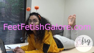 Zoey’s Asian American Ticklish Feet Ass and Soles