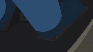 American dad giantess, driving on giantess