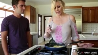 Aunt gets fucked by moms stepson