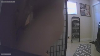 Gloryhole teen HUNG rock hard comes for a BJ, put BB in my ass he explodes