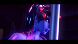 Drugs: Widowmaker x Mad Moxxi [Futa animation]