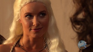 Daario Cannot Resist Khaleesi’s Pink Twat – Game of Bones SC3