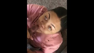 DICK WONT FIT IT LIGHTSKIN  EBONY MOUTH