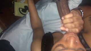 Shawty makin love to the dick