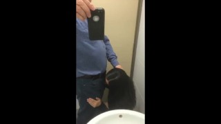 Professor Fucks His Assistant in Toilet