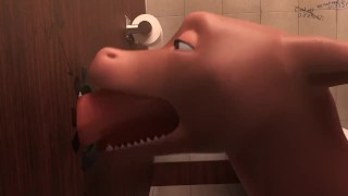 Dragon Blowjob in gloryholes