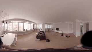 VR Porn Spanish babe gets her mouth fucked | Virtual Porn 360