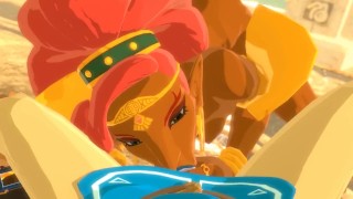 3D Urbosa & Link from The Legend of Zelda: Breath of the Wild BJ by Nodu