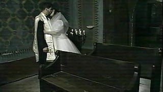 Priest Jean-Yves fucks bride Vivien: scene from “Il confessionale”