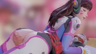 D.Va Overwatch Compilation 4