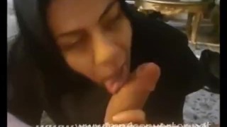 Iranian Hijab Girl Sucking