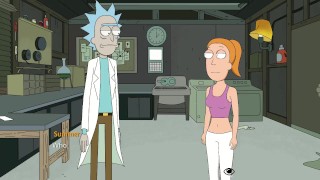 Rick and Morty Parody – A Way Back Home Summer Blowjob – Ferdafs
