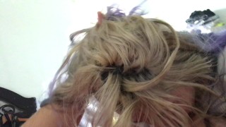 Left work early to swallow some of daddy’s cum