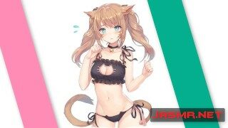 SOUND PORN | Tsundere catgirl pleases her master | Japanese ASMR