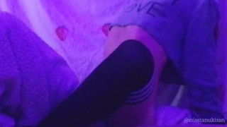 Amateur hot skinny brunette Has Multiple Orgasm Rubbing Her Pussy On The Pillow humping pillow