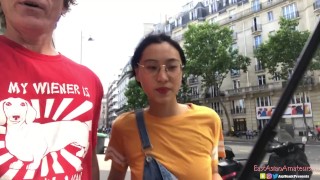 Chinese Asian June Liu Creampie – SpicyGum Fucks American Guy in Paris x Jay Bank Presents
